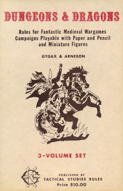 Dungeons dragons first edition